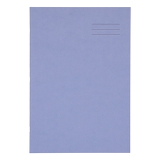 A4+ Exercise Book 80 Page, 8mm Ruled, Blue - Pack of 50